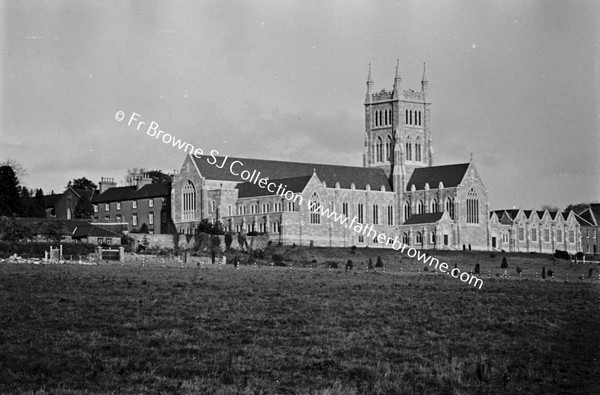 MT MELLARY  ABBEY  FROM SOUTH WEST  TELEPHOTO